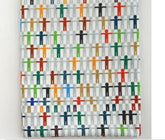 韓國半碼製造的彩色人體圖案布料